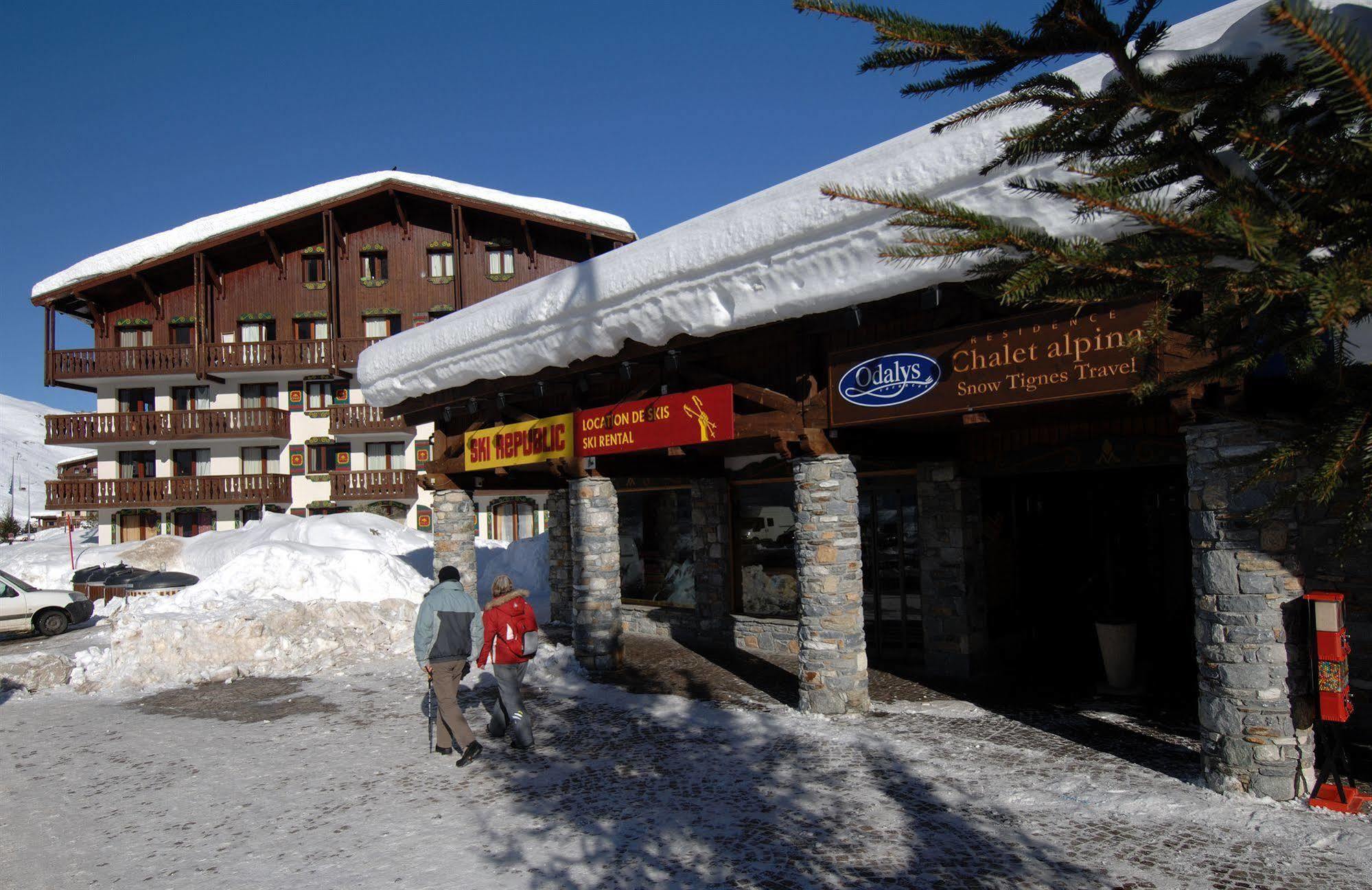 Odalys Chalet Alpina Тинь Экстерьер фото